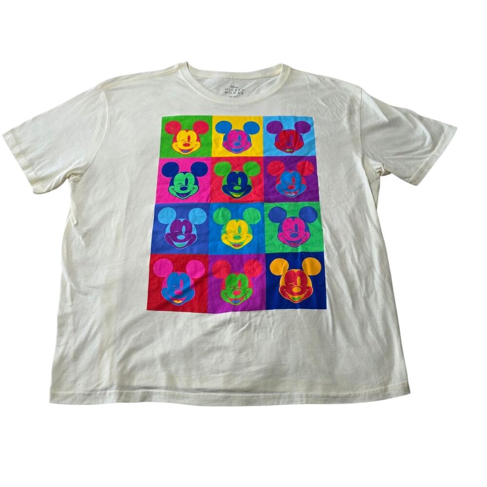 Mickey Mouse Disney Men's Officially Licensed Graphic Print Tee T-Shirt 3XL